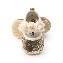 Load image into Gallery viewer, Newborn Baby Girl Sequins Glitter Toddler Kids Casual Shoes
