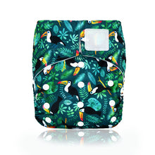 Load image into Gallery viewer, Happy Flute Hook&amp;Loop OS Pocket Cloth Diaper